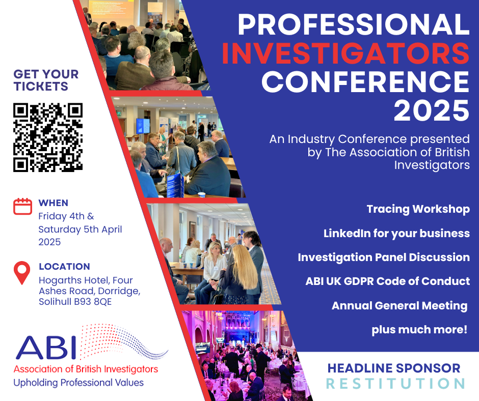 Professional Investigators Conference 2025